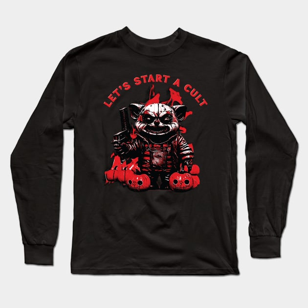 Let's start a cult Long Sleeve T-Shirt by Trendsdk